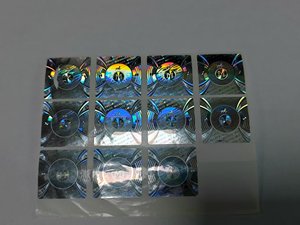 Autocollants adhésifs de haute sécurité personnalisés, hologramme, <span class=keywords><strong>code</strong></span> QR, rouleau de vinyle, étanche, scellage holographique pour la promotion - Product Image 5