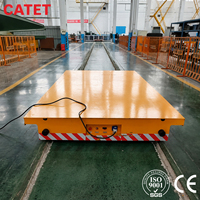 Carro de Transporte Eléctrico de 70 Toneladas con Fuente de Alimentación Múltiple Opcional, Carro de Transporte Pesado para Fábrica y Taller
