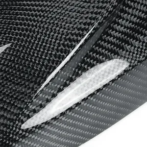 Cubierta de Espejo Retrovisor Lateral de Fibra de Carbono Real Estilo M para BMW X5 X6 E70 E71 2007-2013 - Product Image 5