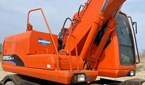 รถขุดล้อยางมือสอง Doosan DH150W-7 ราคาถูก ขายดี สภาพดี ขุดได้ทรงพลัง - Product Image 5