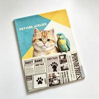 Tapis de sol personnalisé imprimé en gros, motif animal (chat, perroquet), antidérapant, lavable, pour décoration intérieure, idéal pour le dropshipping