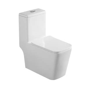 <span class=keywords><strong>WC</strong></span> monobloc en céramique grand format sur pied avec abattant UF pour salle de bain - Product Image 2