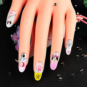 Acrylique Ongles Silicone <span class=keywords><strong>Pour</strong></span> Ongles <span class=keywords><strong>Manucure</strong></span> Formation Doigt Faux Ongles Pratique Caoutchouc <span class=keywords><strong>Main</strong></span> - Product Image 5