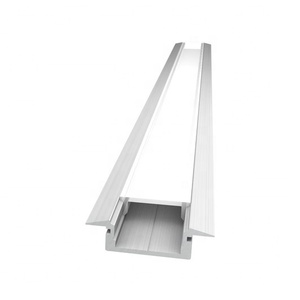 T forma W25 <span class=keywords><strong>X</strong></span> H15mm montato a filo <span class=keywords><strong>LED</strong></span> alto profilo in alluminio con rivestimento visibile accessibile per un uso conveniente - Product Image 1