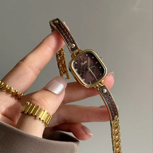 Scottie 9777 2025 Seasonal Citizen Movement Square Reloj de cuarzo de acero inoxidable-Reloj de moda de lujo para mujer - Product Image 1