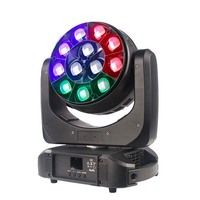 Jenseits neuer Modelle 12x40w Wasch zoom RGBW 4 in 1 LED-Bühnen beleuchtung mit beweglichem Kopf