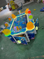 Simulateur de pêche électrique commercial pour 6 personnes, machine de jeu d'arcade vidéo à pièces pour enfants, divertissement pour aire de jeux pour enfants