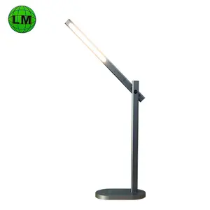 Lampu meja LED tipe pengisian daya USB tinggi CRI Modern terlaris