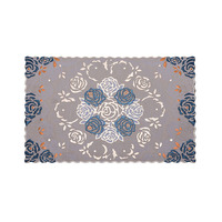 Tapis de Table personnalisé, avec impression de feutre, dentelle Pvc, pour enfants, napperon à manger, pour bébé, noël