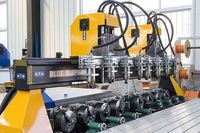 Fresadora CNC de Alta Precisión 1800x2500mm 1325 con Múltiples Husillos y Rotatorio para Componentes de Muebles