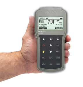 Medidor de pH/ORP Portátil Profesional a Prueba de Agua Hanna HI98190 - Product Image 4