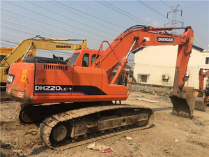 Doosan เครื่องขุดตีนตะขาบ DH220LC-7ใช้งานอเนกประสงค์พร้อมมอเตอร์หลักและชิ้นส่วนเครื่องยนต์ - Product Image 5