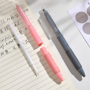 Cao xuất hiện biểu tượng tùy chỉnh nhựa Gel bút sinh viên văn phòng phẩm với ST bút <span class=keywords><strong>tip</strong></span> cho thi bàn chải Câu Hỏi Báo Chí - Product Image 5