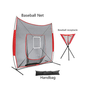 Filet de <span class=keywords><strong>baseball</strong></span> softball de haute qualité, <span class=keywords><strong>cage</strong></span> portable avec gros trou - Product Image 1