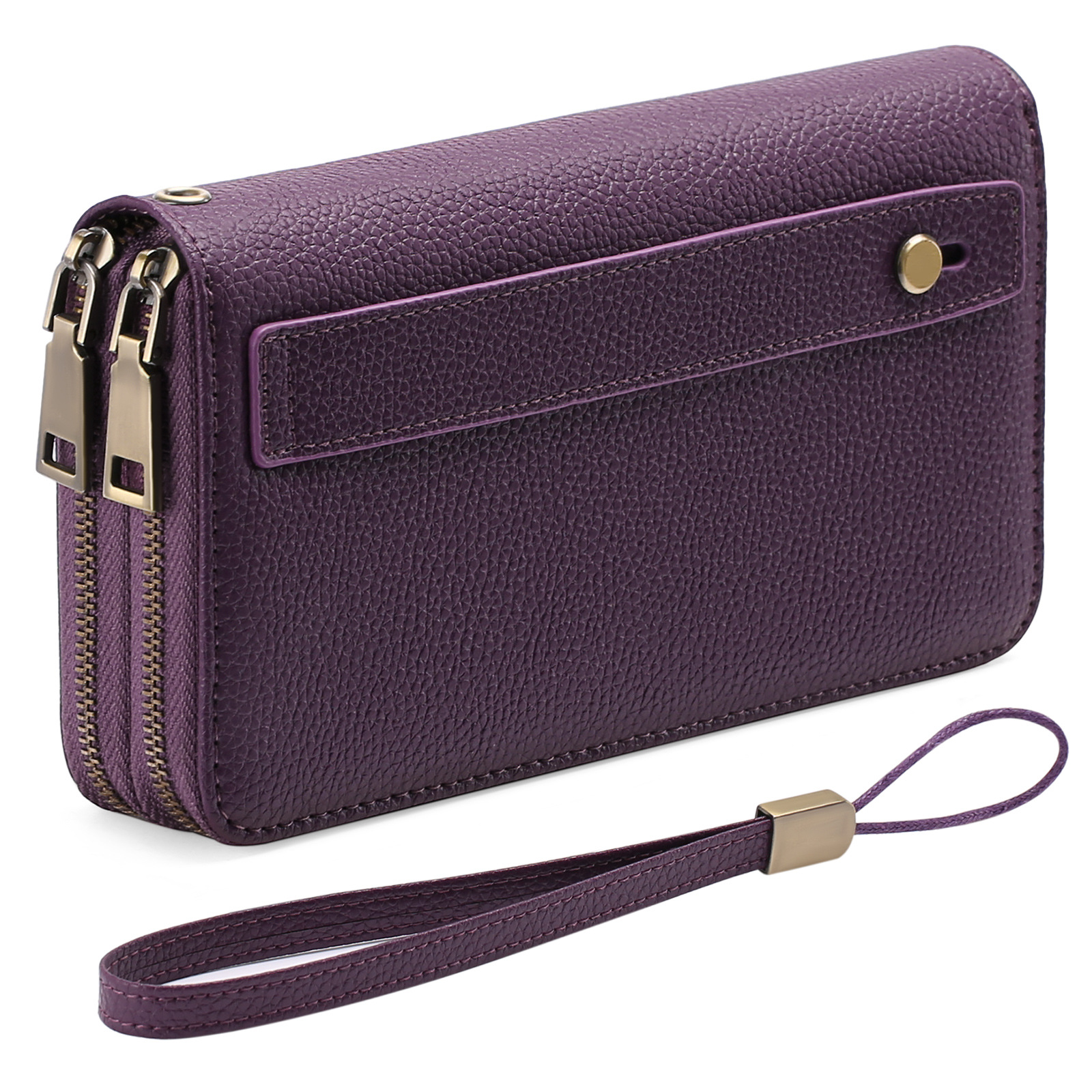 Dark purple-no box-anti-theft brush