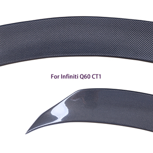 Alerón Trasero de Fibra de Carbono Estilo CT1 para Q60 Q60S Coupé, 2013-2023 - Product Image 3