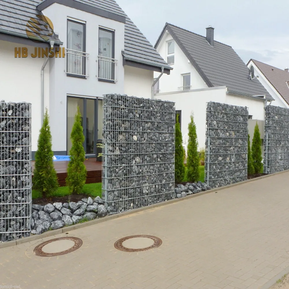 Boîte de Gabion enduite de PVC bon marché en gros/cage de Gabion pour le mur de soutènement en pierre