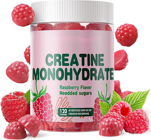 Custom High Quality Fruity Flavour Small MOQ Weight Gain <strong>Creatine</strong> <strong>Gummy</strong> With Private Label - Product Image 5