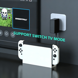 <span class=keywords><strong>Cargador</strong></span> de CA con Enchufe Europeo DATA FROG, 15V USB C, Carga Rápida, <span class=keywords><strong>para</strong></span> <span class=keywords><strong>Nintendo</strong></span> <span class=keywords><strong>Switch</strong></span> Oled Lite, Accesorios <span class=keywords><strong>para</strong></span> Juegos Móviles - Product Image 4