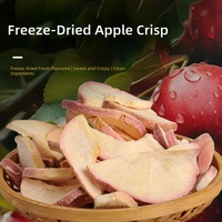 Gefreeze-droogde appelchips, kauwgomballetjes, kant-en-klaar gedroogd fruit, afkomstig uit Shandong, op kamertemperatuur te bewaren; ideaal tussendoortje voor zwangere vrouwen