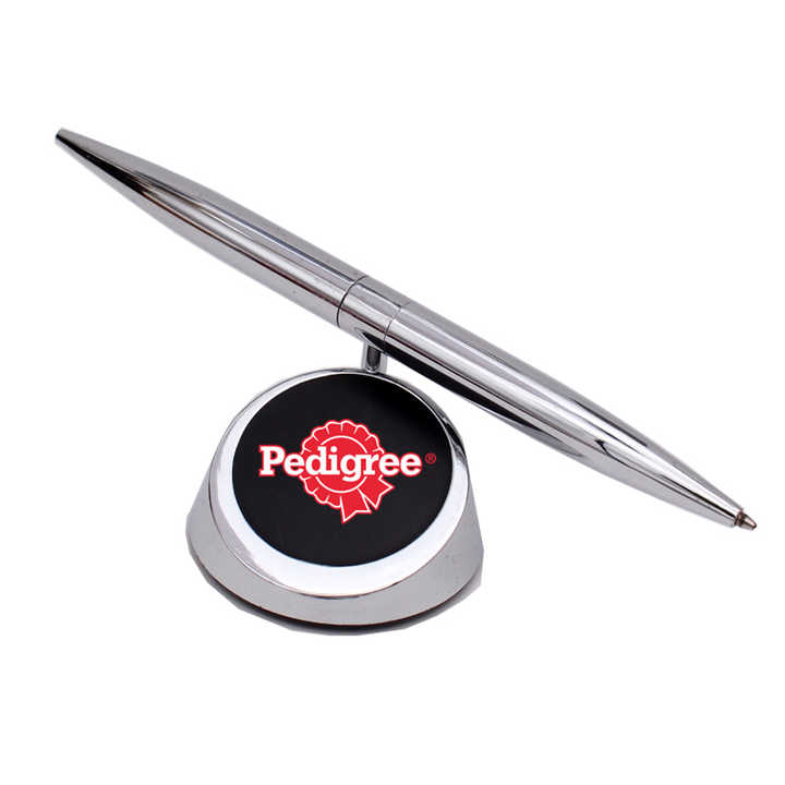 Signatech Ball Pen High Quality Bank Signature Ballpoint Pen with Magnet Table Holder