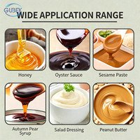 Machine de remplissage automatique à double tête GUBEK GP-7X, remplisseur de liquides à pompe à engrenages pour miel, sauces et produits visqueux