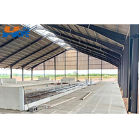 Maison de volaille Construire Mobile Poulet Porc Chèvre Vache Hangar d'élevage Ferme d'élevage de bétail Structures en acier de Chine Hangar d'usine de ferme