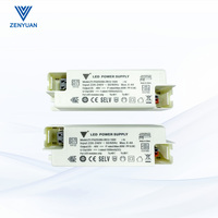 Fuente de Alimentación de Corriente Constante Bipolar Aislada Sin Parpadeo de Fábrica ZENYUAN, Controlador LED de Alta Eficiencia y Alto PFC para Panel Downlight