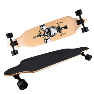 Skateboards Super Cruiser Longboard professionelle Geschwindigkeit Drop-Down / Drop-Through komplettes Longboard