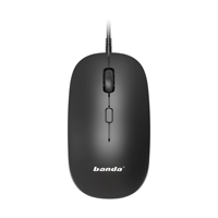 Souris optique USB ergonomique 4D, souris filaire standard bon marché en gros pour le bureau, la maison, les jeux, étanche, liquide, en stock, PC