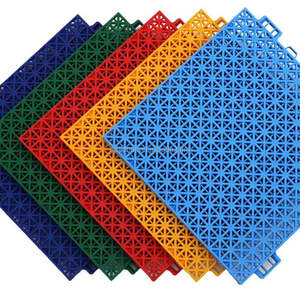 Suelo Portátil para Cancha de Pickleball para Patio Trasero, Baldosas de Plástico Encajables para Cancha Deportiva, para Cancha de Pickleball - Product Image 1