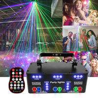 Projecteur Led lumières de scène RGB 21 yeux faisceau laser disco maison fête cadeau de nouvel an