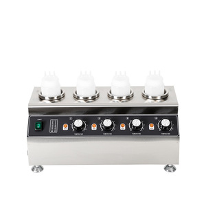 Chauffe-Plats Électrique Commercial <span class=keywords><strong>pour</strong></span> Chocolat Chaud, Sauce Soja et Préparations à Base de Fruits, Idéal <span class=keywords><strong>pour</strong></span> les Restaurants et les Bistros (Burger Shop) - Product Image 1