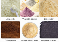 Sécheur par pulvérisation haute capacité 2L pour le séchage de la pâte avec chauffage électrique pour l'extrait de thé vert, machine de traitement alimentaire et chimique