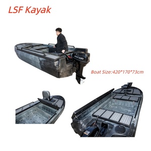 <span class=keywords><strong>Nuevo</strong></span> Bote Eléctrico de HDPE de Gran Tamaño, 4.2M X 1.7M, con la Mejor Vista y Asientos Cómodos para 4 Personas - Product Image 4