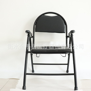 <b>Folding</b> Toilet Chair Carbon Steel Easy Clean For Home Use - Product Image 4