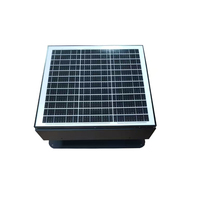 Ventilateur axial solaire à roulement à billes de haute qualité 40~50W, personnalisable ODM, pour système de ventilation de fermes, greniers et pignons