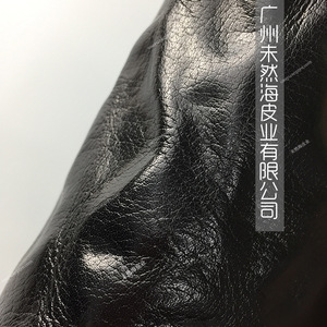 Flor de captura curtida fetal importada, piel de vaca, negro, marrón - Product Image 2