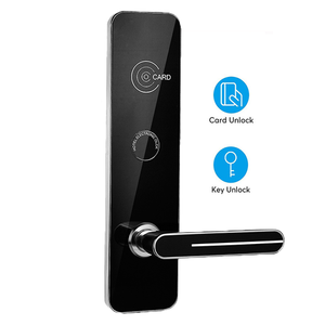 ईस्लॉक एएनएसआई मोर्टिज़ डेडबोल्ट आरएफआईडी होटल स्वाइप स्मार्ट चिप कार्ड दरवाज़ा ताले इलेक्ट्रॉनिक कुंजी के साथ 5 सितारा होटल के कमरे के लिए - Product Image 2