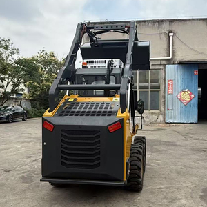 무료 배송 JCB 미니 스키드 스티어 로더 디젤 Euro5/EPA 엔진 900kg Kade 백호 로더 <span class=keywords><strong>Yanmar</strong></span> 1 년 가정용 유압 펌프 사용 - Product Image 4
