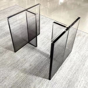 Espositore da Tavolo Moderno Personalizzato <span class=keywords><strong>in</strong></span> Acrilico Trasparente Autoportante con Finitura Lucida <span class=keywords><strong>per</strong></span> Tavolo da Dessert - Product Image 2