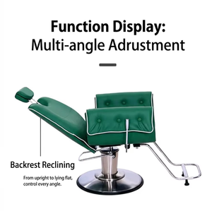 Silla de Barbero Giratoria Reclinable para Peluquería, Modelo 2026, Venta al por Mayor - Product Image 2