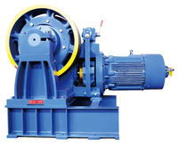 Moteur asynchrone adapté conçu moderne de machine de traction pour l'ascenseur d'ascenseur de fret de cargaison pièces de rechange d'ascenseur pour l'ascenseur