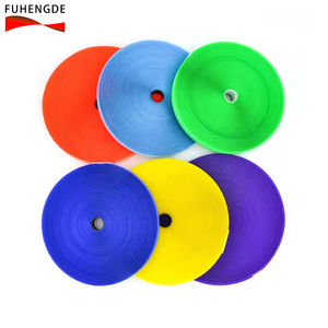 Colorido negro y blanco 100% Nylon autoadhesivo fuerte gancho y lazo cinta de sujeción para ropa zapatos bolsas con logotipo personalizado - Product Image 3