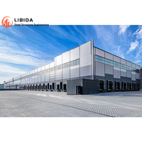 Edificios Metálicos / Naves Industriales Completas / Galpones Industriales Prefabricados de Acero, Construcción de Almacenes ASTM con Soldadura Ligera