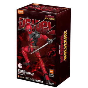 Blokees - Nuevas Figuras <span class=keywords><strong>de</strong></span> Acción <span class=keywords><strong>de</strong></span> Superhéroes <span class=keywords><strong>de</strong></span> Anime, Marvel Deadpool con Articulaciones Móviles, Juguete <span class=keywords><strong>de</strong></span> PVC para Colección <span class=keywords><strong>de</strong></span> Modelos - Product Image 2