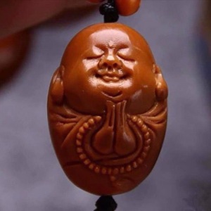 สร้อยข้อมือขัดเงาจากเมล็ดมะกอกพร้อมจี้แกะสลัก ของขวัญเครื่องประดับสำหรับทุกเพศ ต้นกำเนิดจากจินหัว - Product Image 4