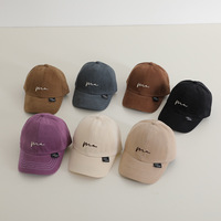 Gorra de Béisbol con Corona Suave y Logotipo Personalizado para Niños de 1 a 6 Años, Gorra de Papá de Algodón Puro, Cómoda, Transpirable, para Viajes al Aire Libre, Primavera