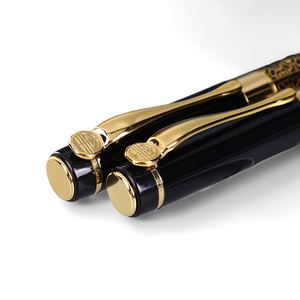 Pluma Estilográfica de Metal con Patrón de Madera Vintage, Personalizada, de Alta Calidad, para Estudiantes, de Lujo, con Logotipo - Product Image 4