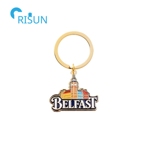 Porte-clés personnalisé souvenir de l'<span class=keywords><strong>Irlande</strong></span> du Nord, carte du drapeau de Belfast, Royaume-Uni, porte-clés personnalisé <span class=keywords><strong>Irlande</strong></span> du Nord - Product Image 3